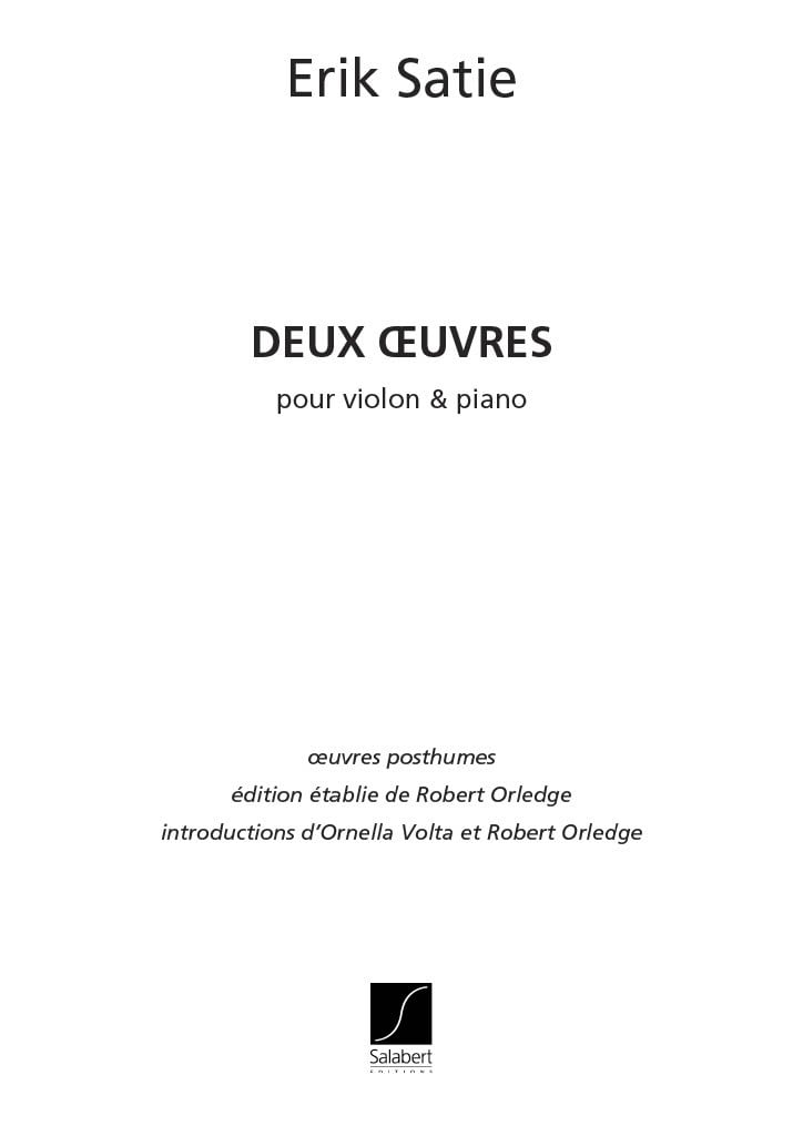 2 Oeuvres Choses Vues + Embarquement